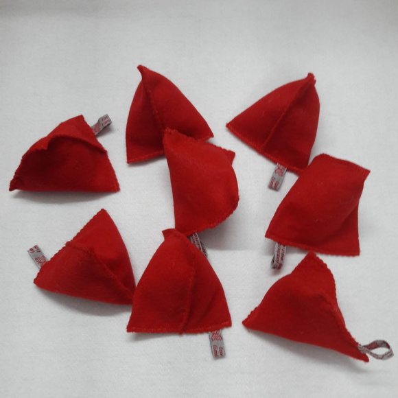 NWT Red Felt kitty toys with Catnip - Picture 4 of 5